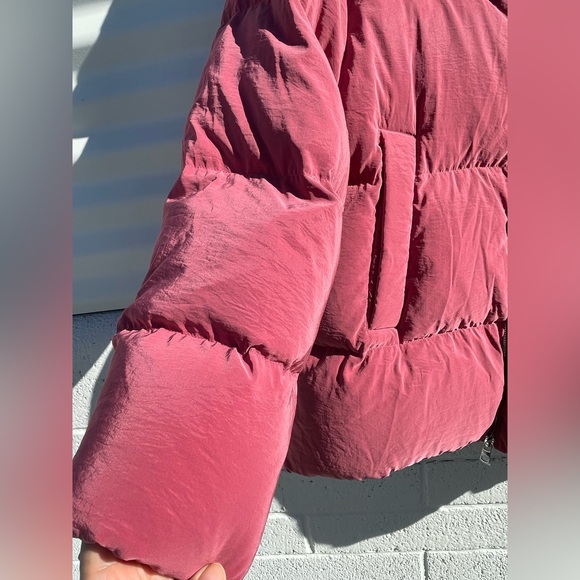 NWT Varley Valencia Down Puffer Coat-Rare Mauvewood color- size small - Picture 13 of 14